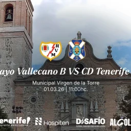 Cartel del partido (CD TENERIFE)