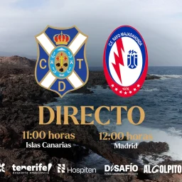 Cartel del partido Tenerife B- Rayo Majadahonda (CD TENERIFE)