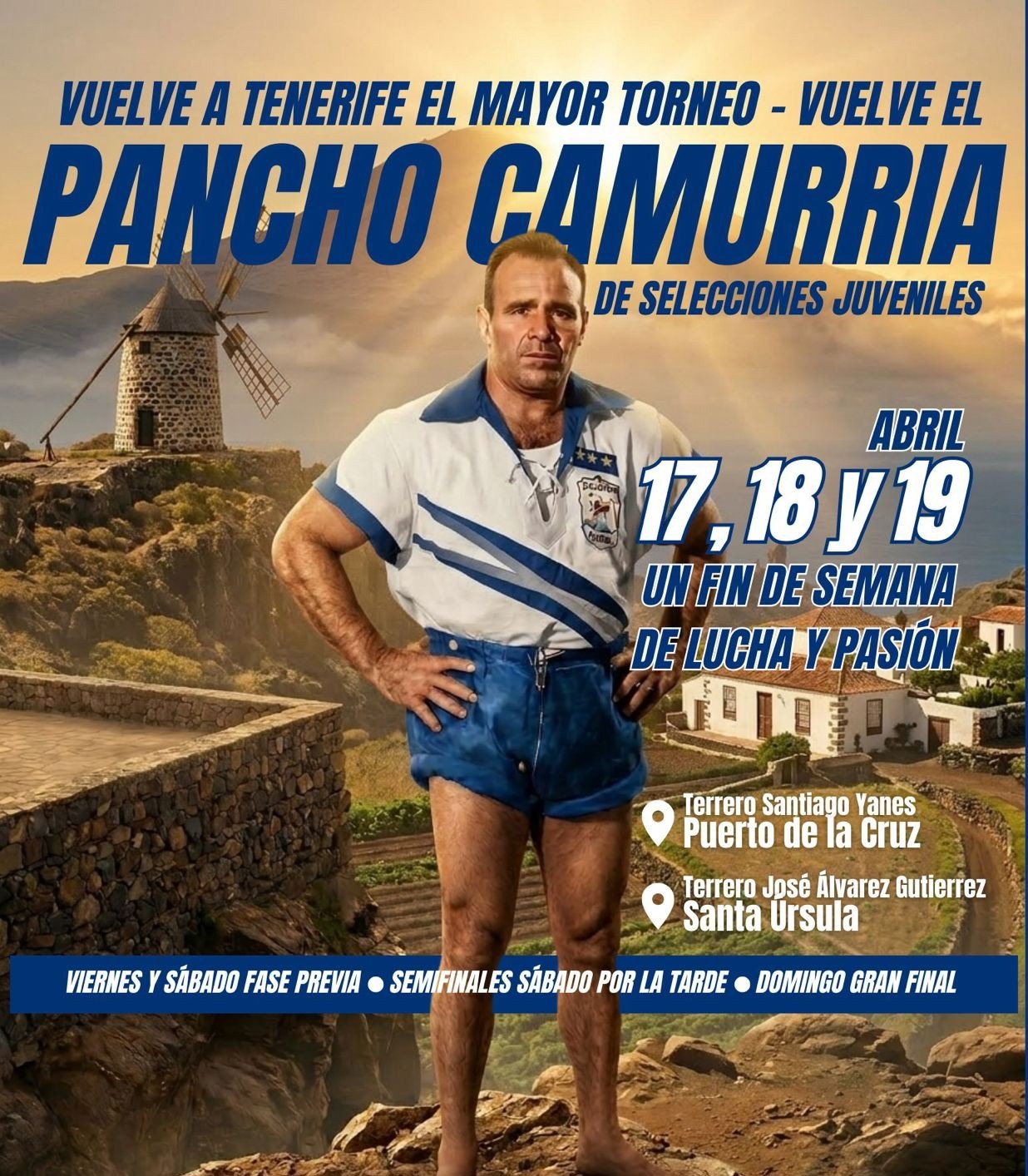 Cartel del torneo Pancho Camurria de 2026