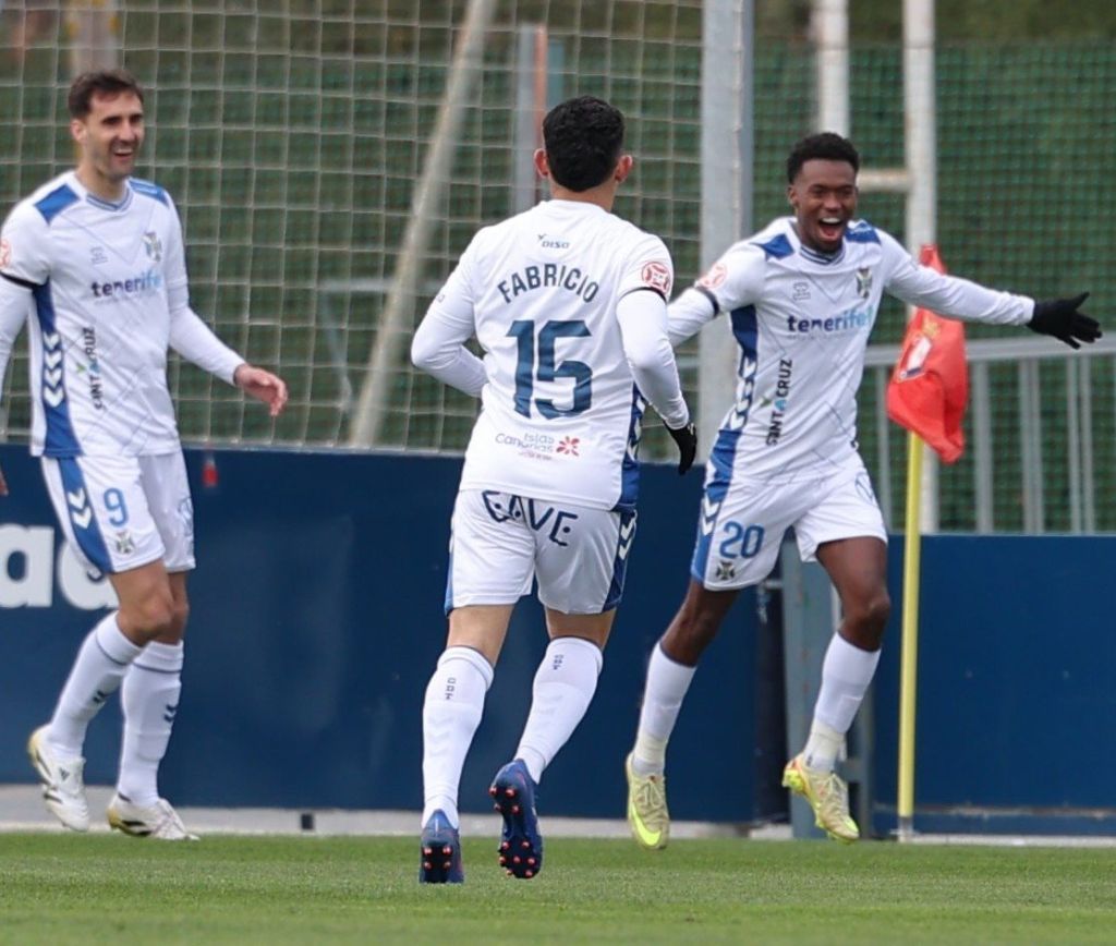 Celebración de Alassan (CD Tenerife)