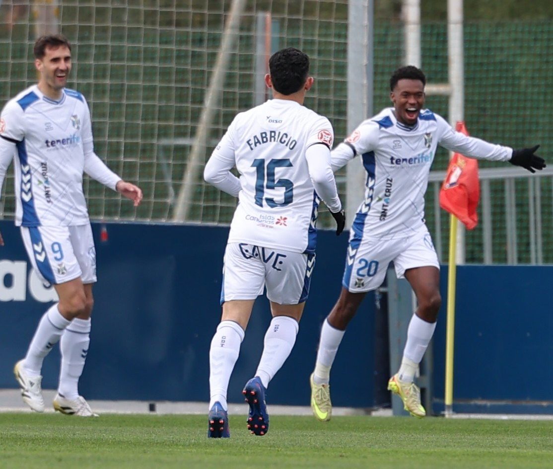 Celebración de Alassan (CD Tenerife)