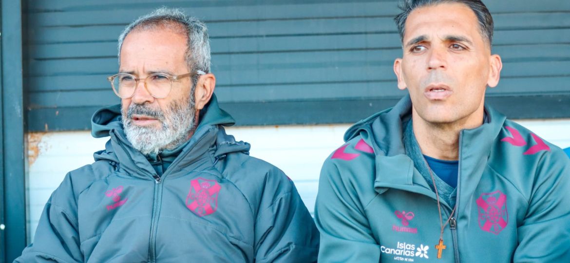 Álvaro Cervera y Roberto Perera (CD TENERIFE).