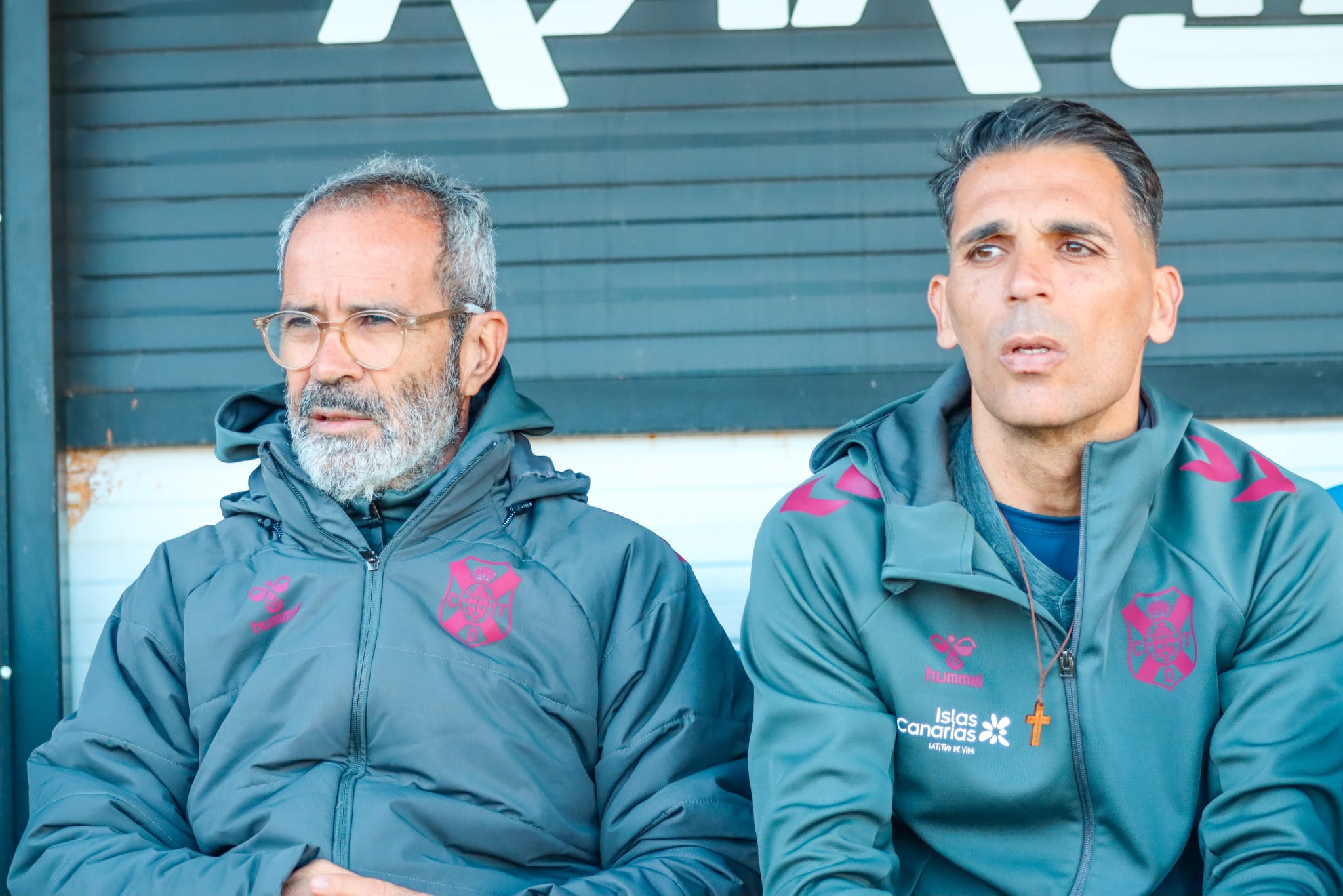 Álvaro Cervera y Roberto Perera (CD TENERIFE).