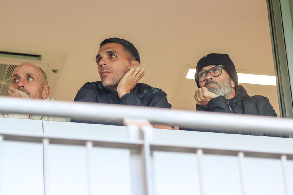 Cervera y Perera, en la Ciudad Deportiva (@CANTERACDT).