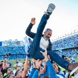 Manteo a Cervera (CD TENERIFE).|Aitor Sanz (CD TENERIFE).||