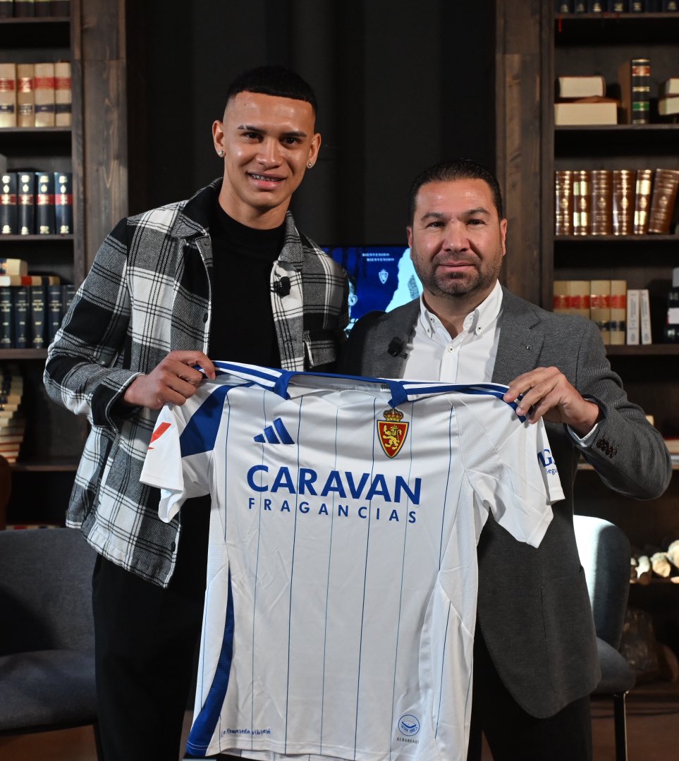 Kevin Arriaga y Juan Carlos Cordero (REAL ZARAGOZA).