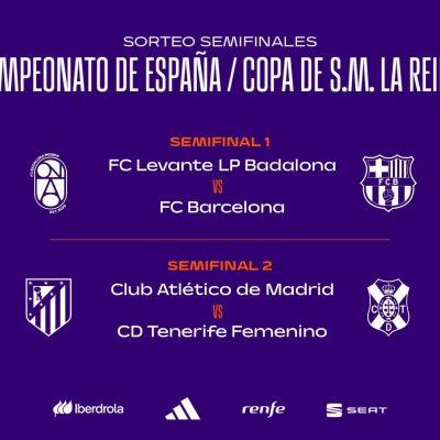 Cuadro de semifinales de la Copa de la Reina de fútbol (RFEF)