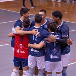 Jugadores del Cisneros celebrando (CEDIDA)