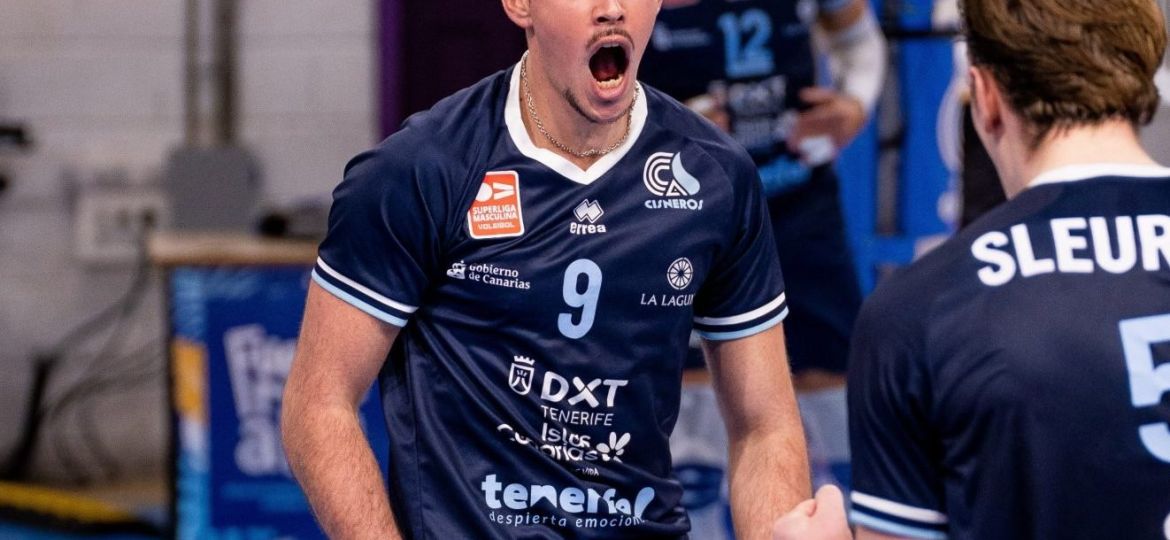 Fran Duque celebrando un punto (CEDIDA)
