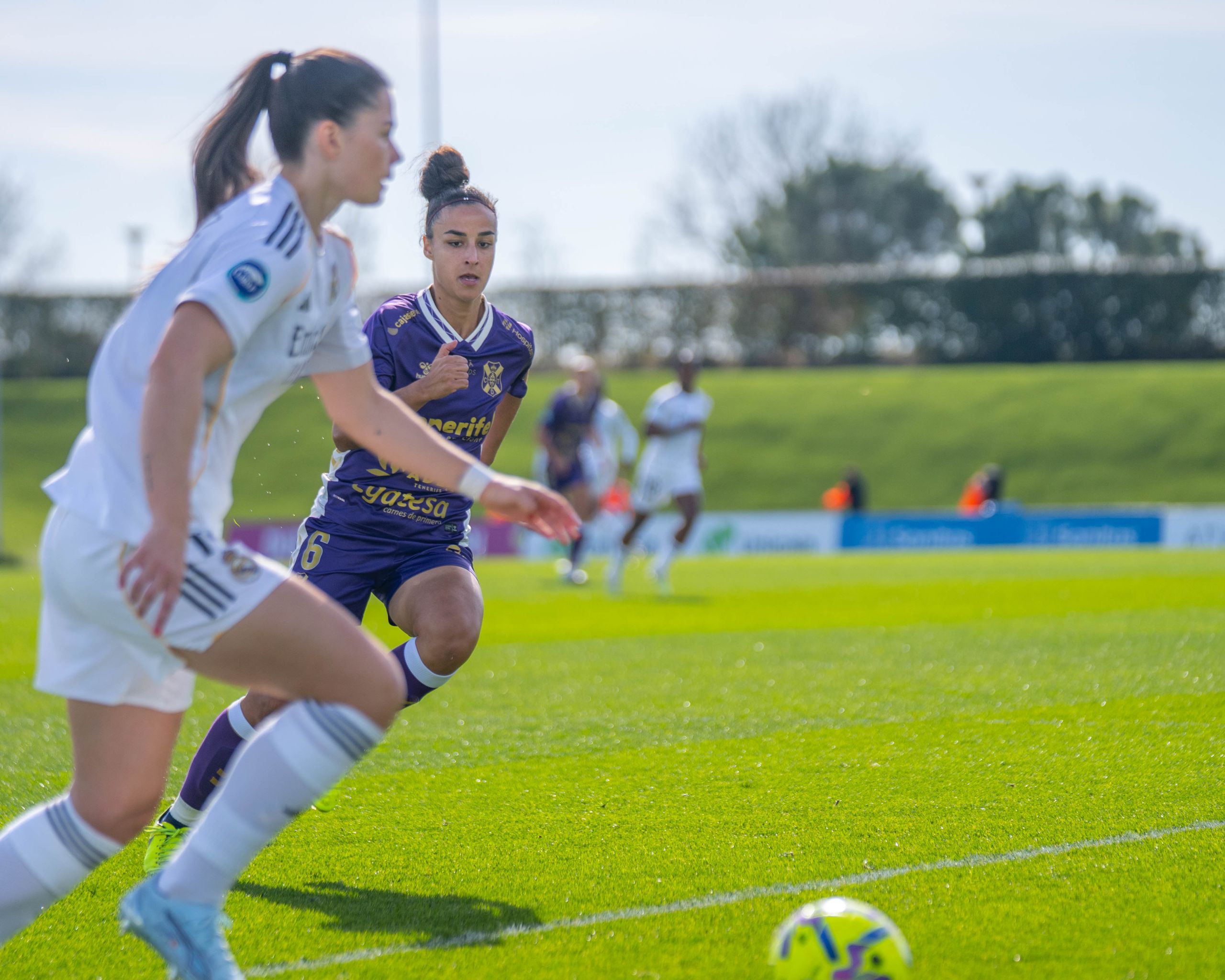 Paola H.D. en el Alfredo Di Stéfano (CD TENERIFE FEMENINO)