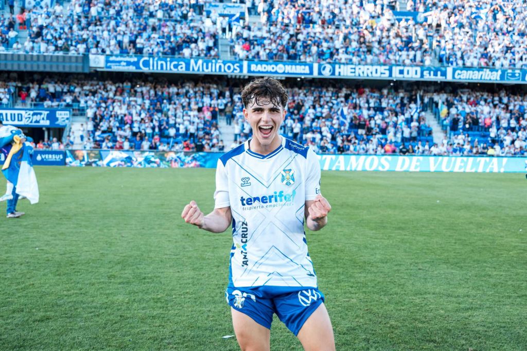 Dani Fernández (CD TENERIFE).|