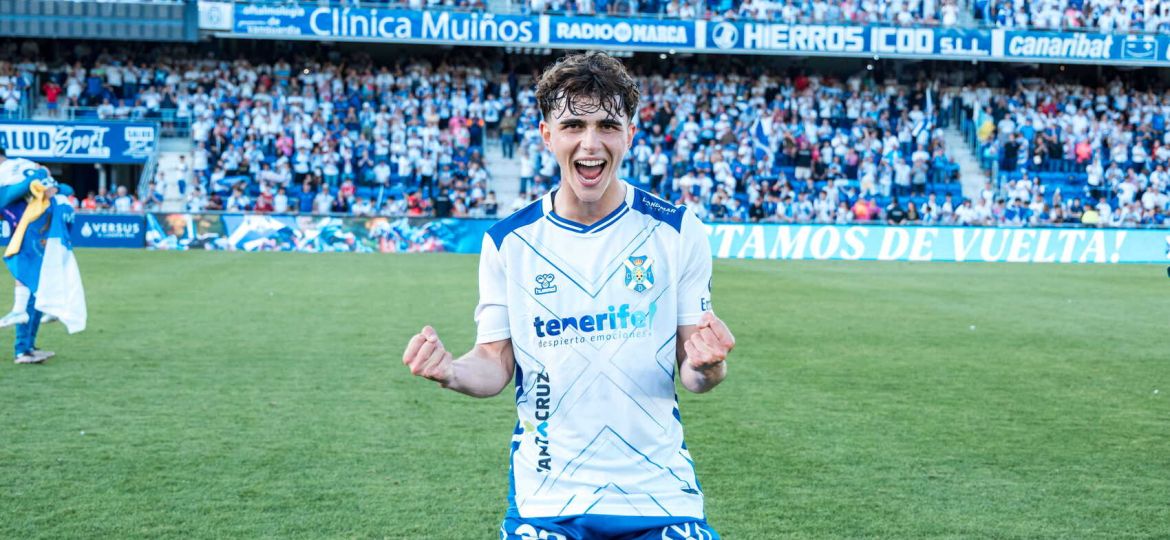 Dani Fernández (CD TENERIFE).|