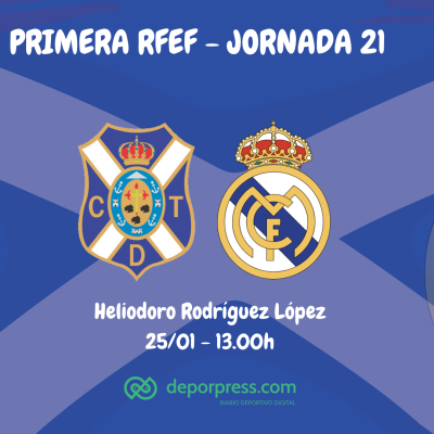 Previa CD Tenerife - Real Madrid Castilla