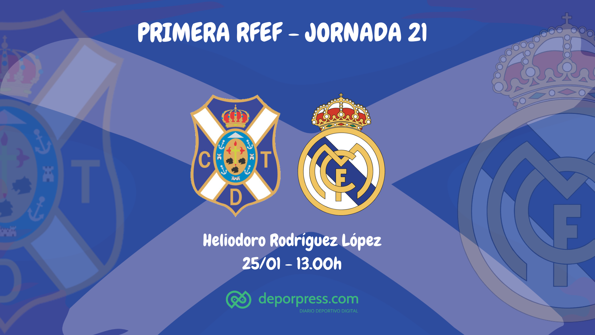 Previa CD Tenerife - Real Madrid Castilla