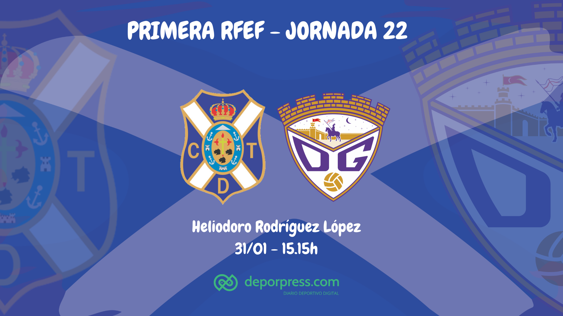 Previa CD Tenerife - CD Guadalajara