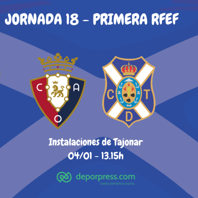 Previa Osasuna Promesas - CD Tenerife