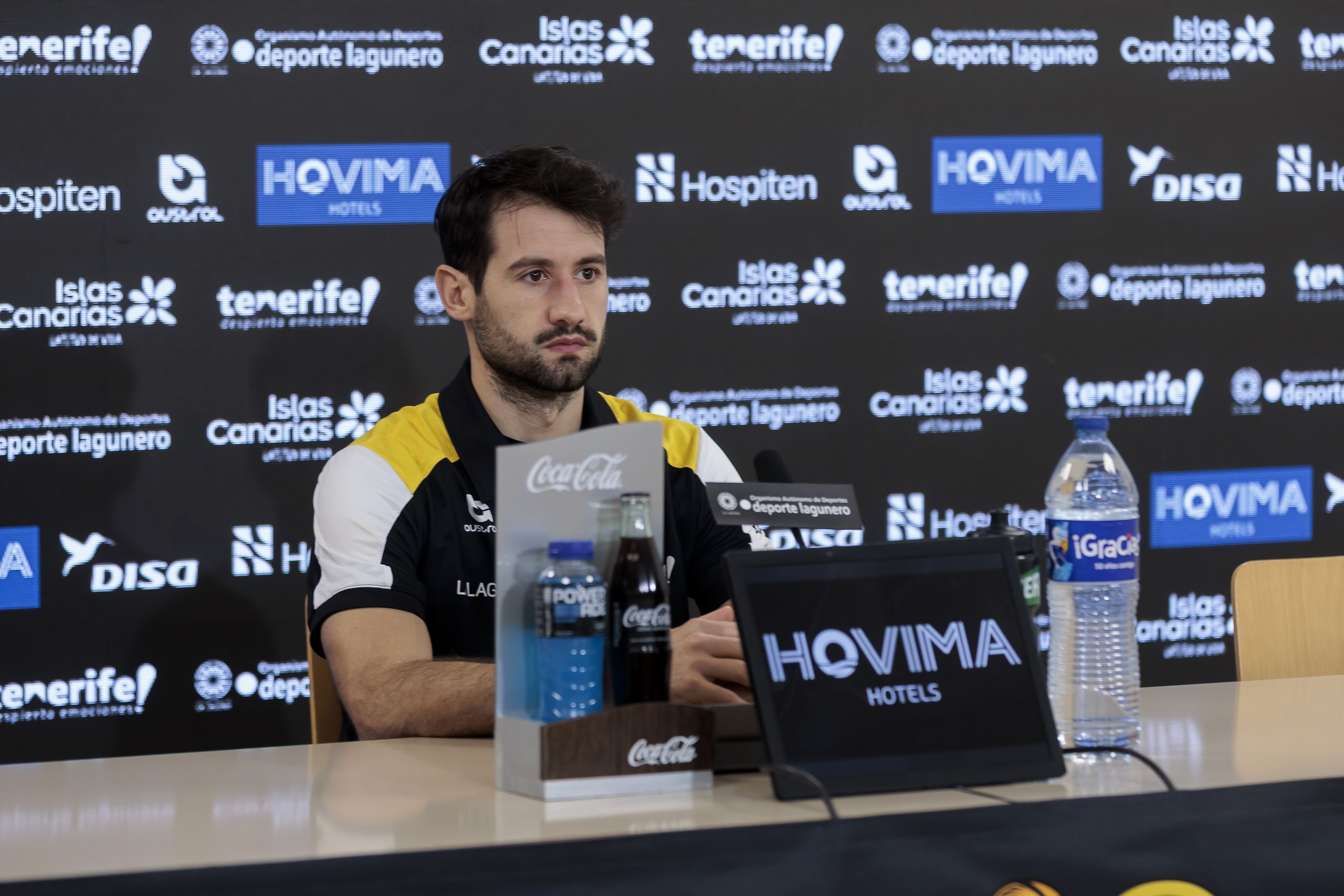 Bruno Fitipaldo en rueda de prensa (CB Canarias)