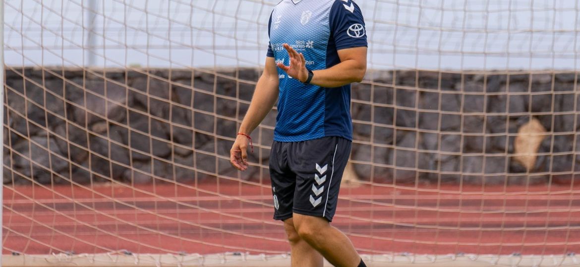 Eder Maestre durante un entrenamiento (CEDIDA)