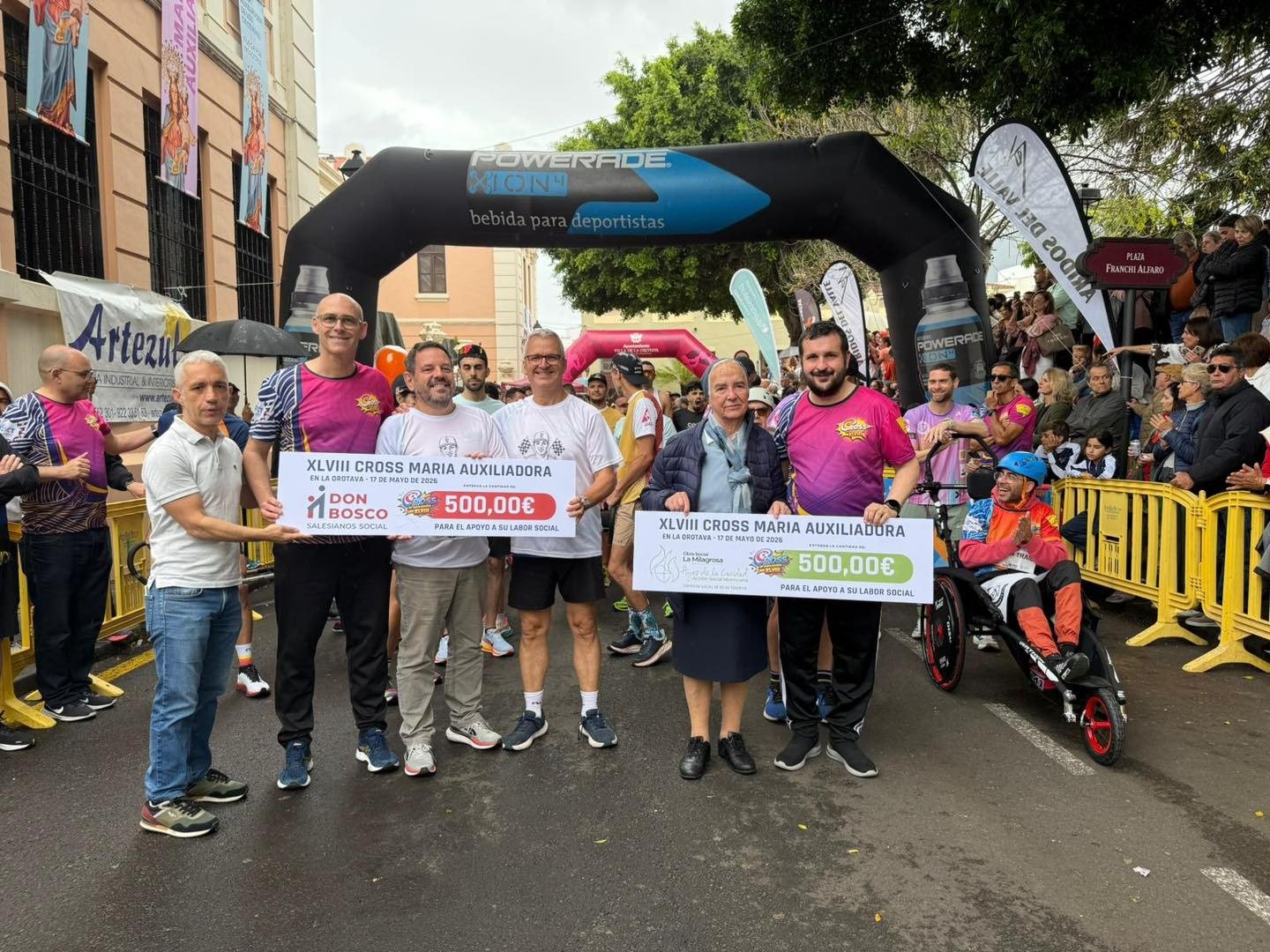 Entrega de premios del XLVIII Cross María Auxiliadora (La Orotava)