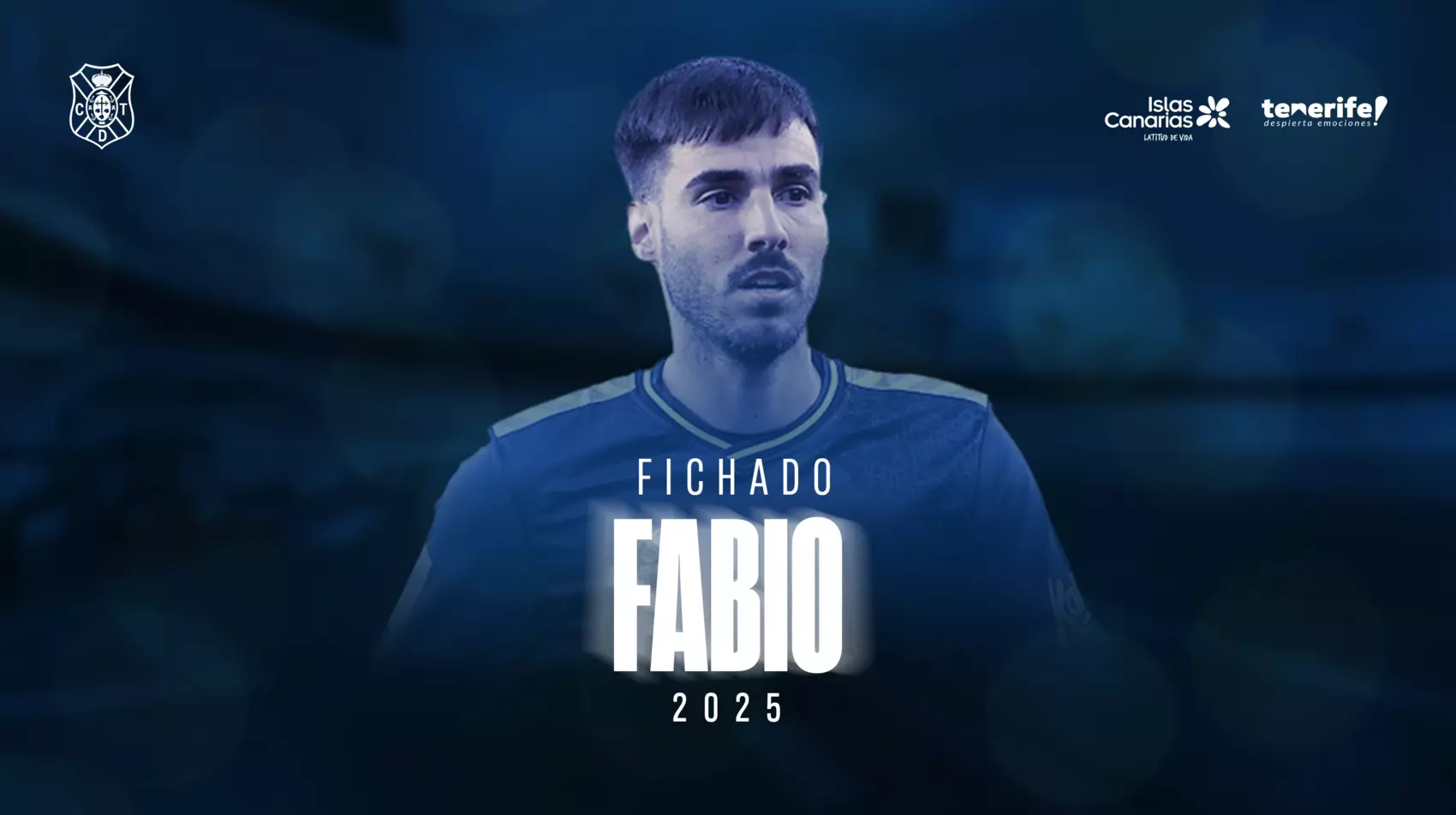 Fabio, blanquiazul (CD Tenerife)