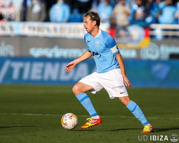 Javi Lara con el Ibiza (UD IBIZA).