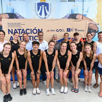 Visita al entrenamiento de la selección de natación artística (CEDIDA)