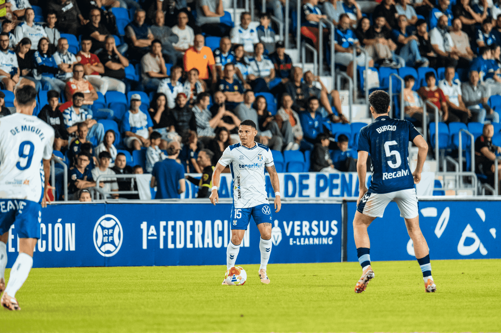 Fabricio, en el Tenerife - Celta Fortuna (CD TENERIFE).