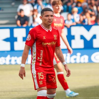 Fabricio en el partido contra la Ponferradina (CD TENERIFE)