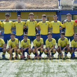 Formación del cadete de la UD Las Palmas 25-26 (TINTAAMARILLA.ES)