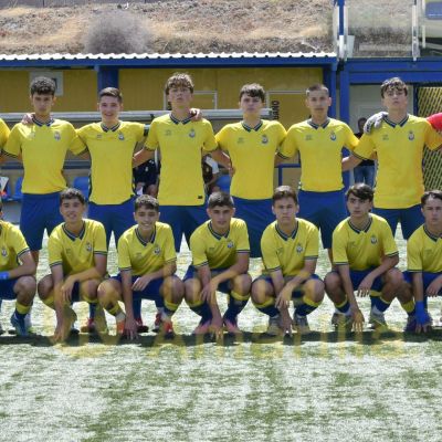 Formación del cadete de la UD Las Palmas 25-26 (TINTAAMARILLA.ES)