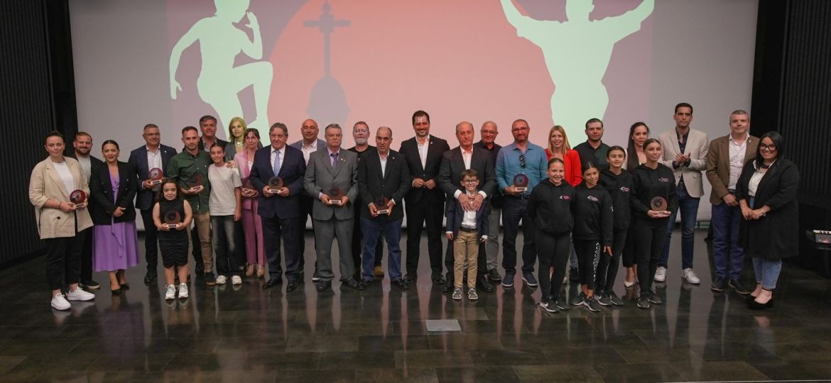 Imagen de la pasada edición de la Gala del Deporte (CEDIDA)|Cartel oficial de la edición 2026