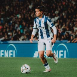Violeta Quiles en su anterior equipo (FOTO: @RealSociedadFEM)|Violeta Quiles