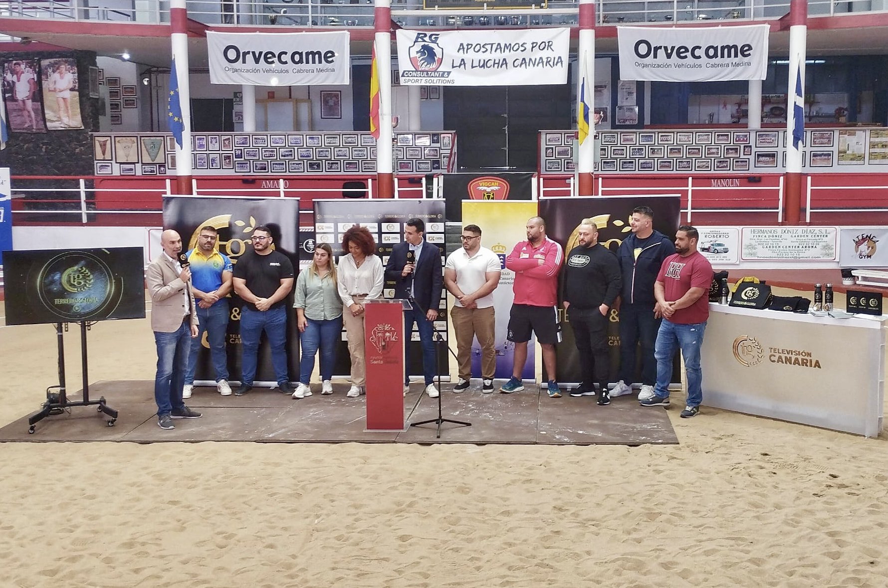 El Terrero José Álvarez Gutiérrez de Santa Úrsula acogió la presentación de la aplicación (CEDIDA)
