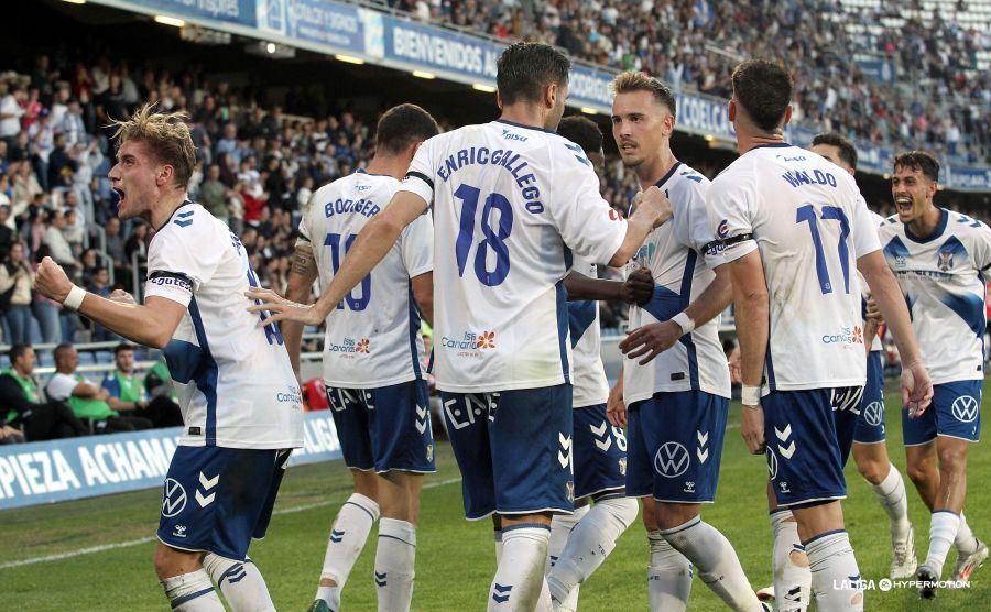 Celebración de uno de los goles (LALIGA).