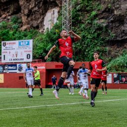 Los jugadores del 'Mensa'