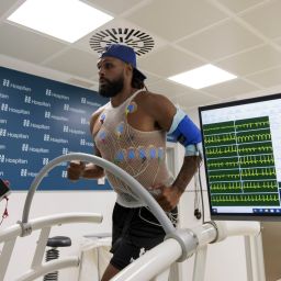 Patty Mills en las instalaciones de Hospiten (CB CANARIAS)