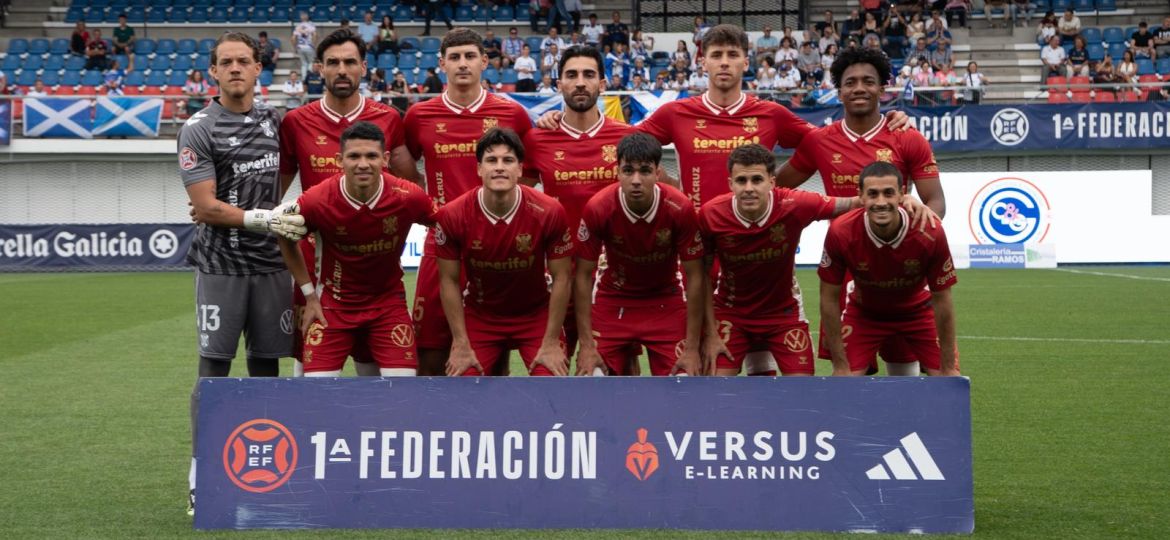 Once del Tenerife ante el Ourense (CDT)