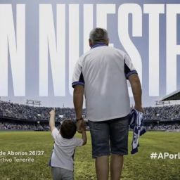 Cartel de la campaña de abonos del CD Tenerife 26-27 (CD TENERIFE)
