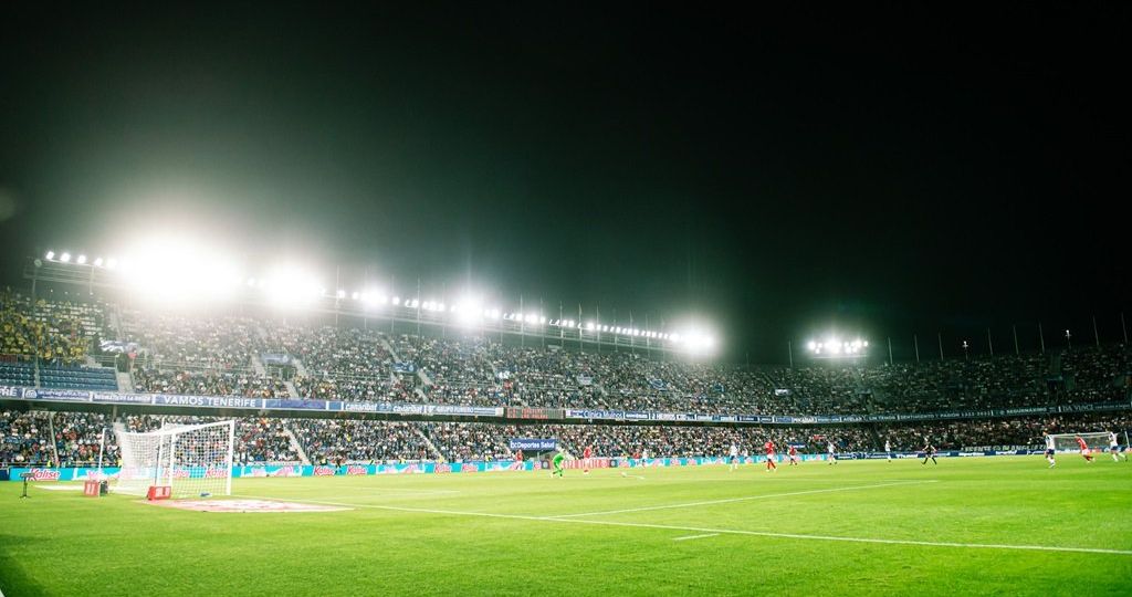 Aspecto del Heliodoro en el derbi canario del pasado curso / SAN ACOSTA).