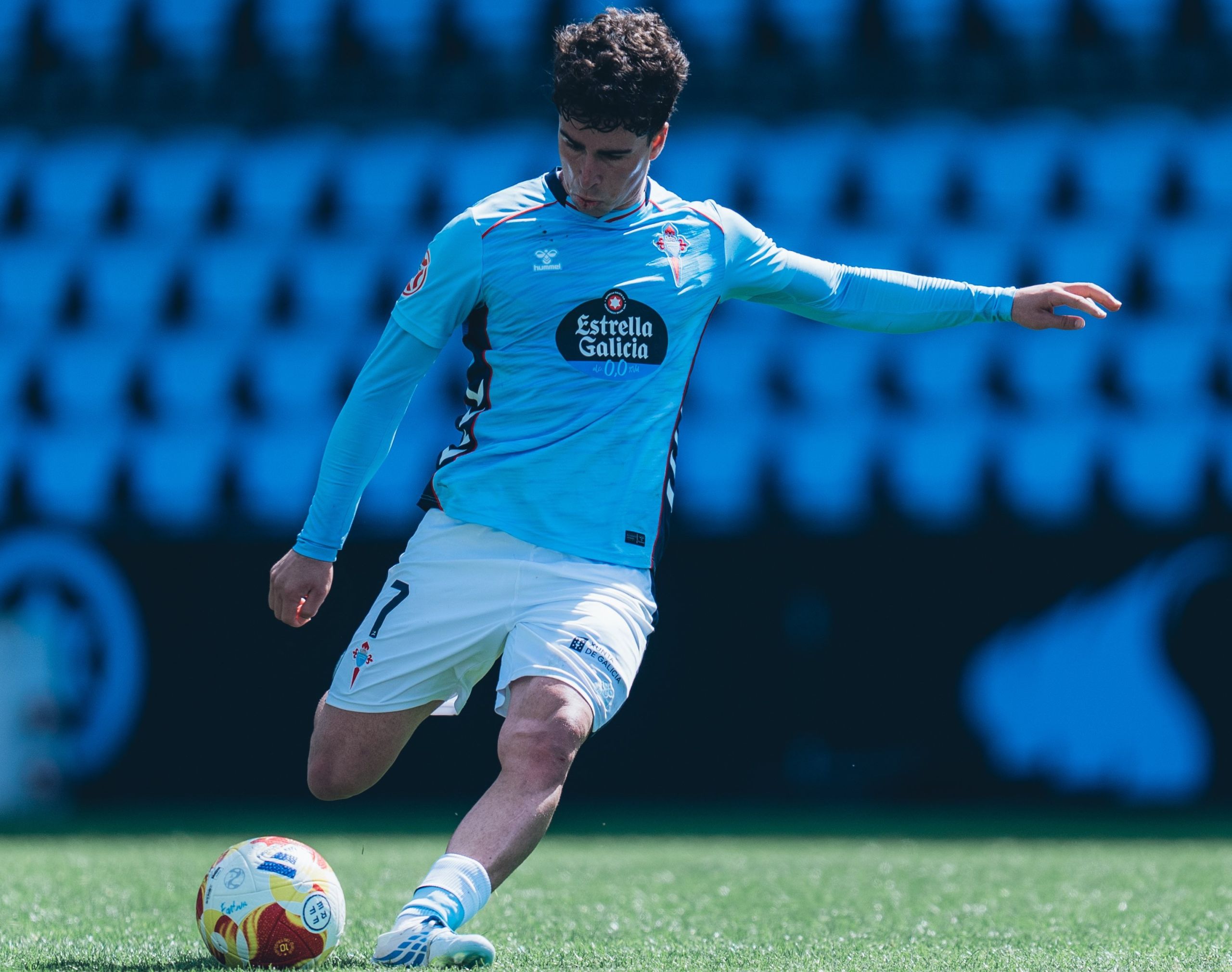 Hugo jugador del Celta Fortuna (CANTERA CELESTE)