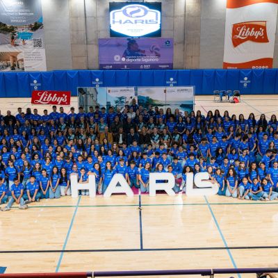 Foto de familia del Tenerife Libby's La Laguna (CEDIDA).
