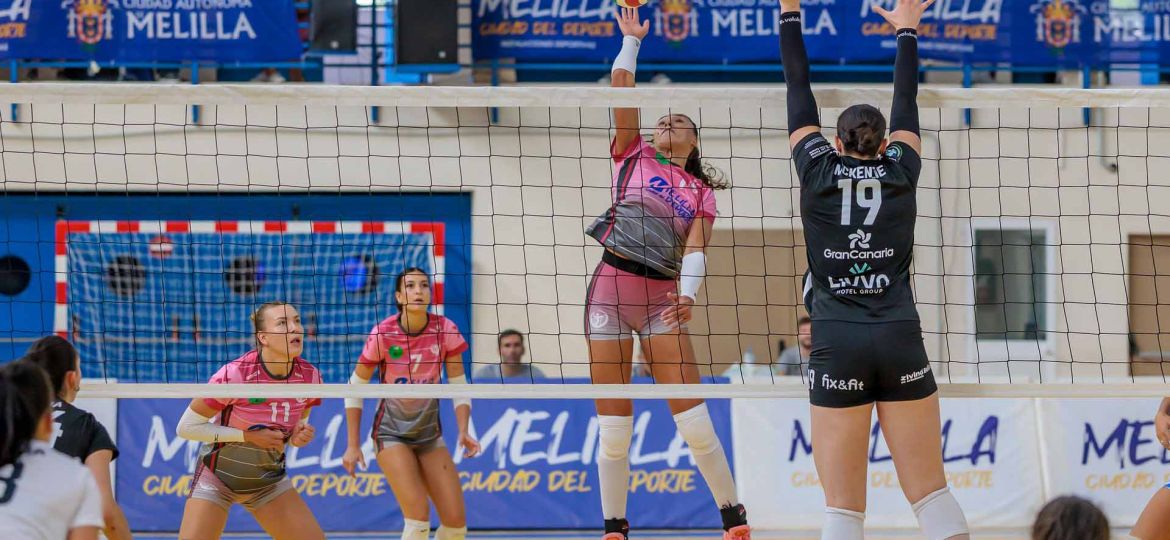 CV Melilla vs Heidelberg-Volkswagen (LIGA IBERDROLA)|Imagen de un duelo entre Heidelberg-Volkswagen y Avarca de Menorca (LIGA IBERDROLA)