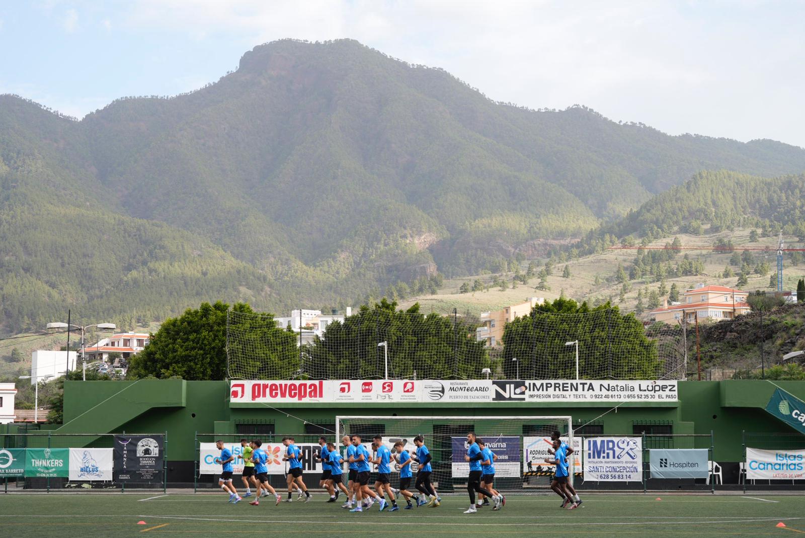 Entrenamiento del Atlético Paso. (CEDIDA)