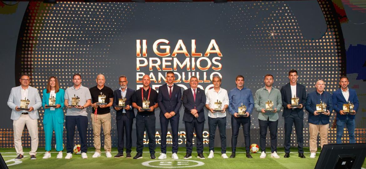 Imagen de la Gala de entrega de premios (CD TENERIFE)