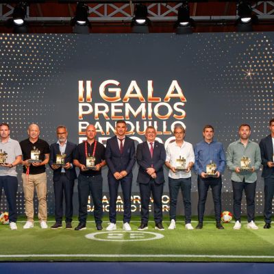 Imagen de la Gala de entrega de premios (CD TENERIFE)