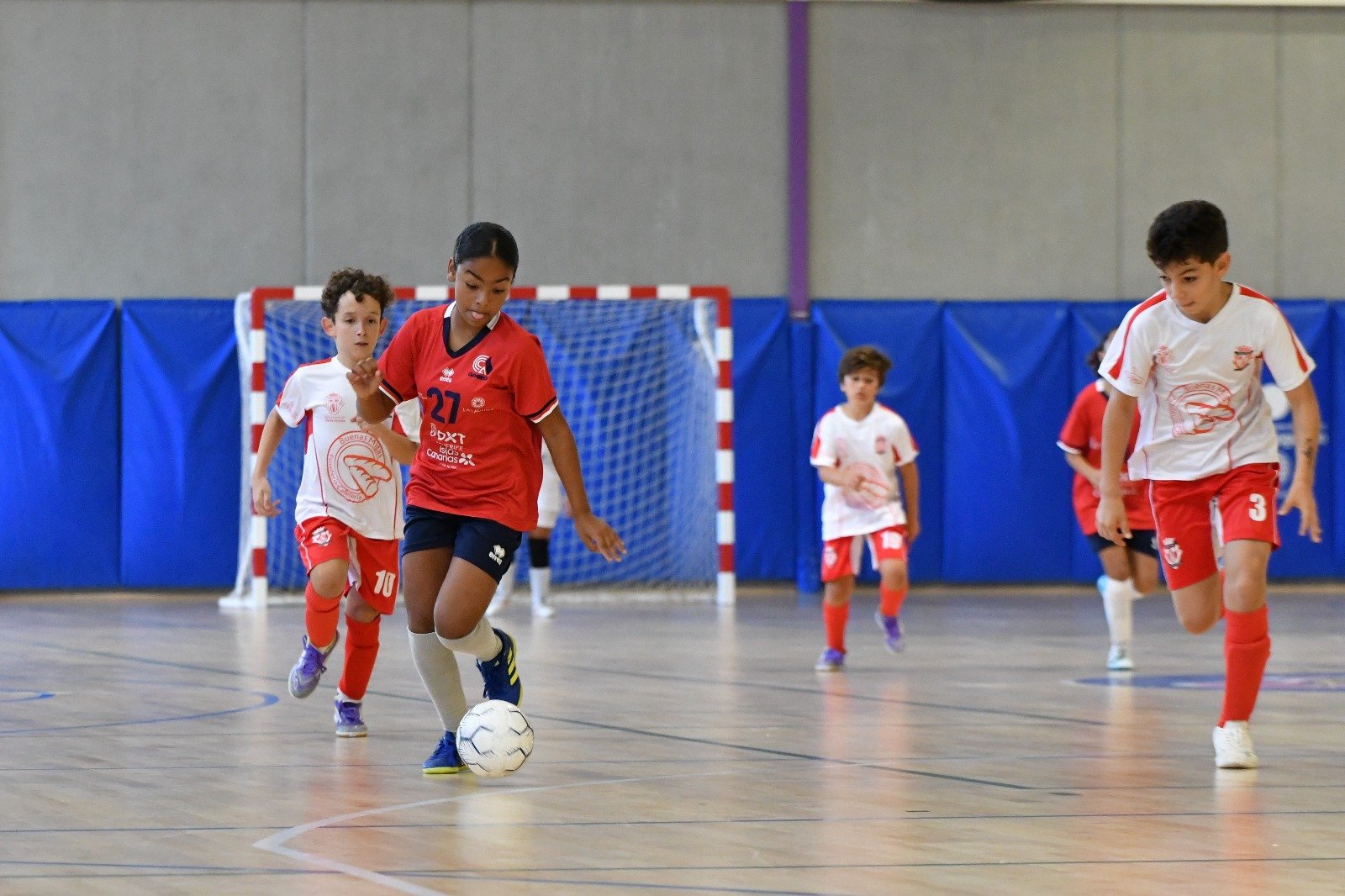 Imagen de partido de la sección femenina del Cisneros (CEDIDA)