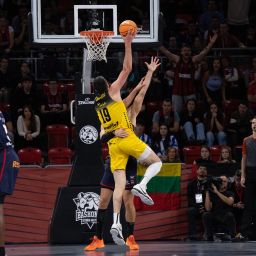 Imagen del Baskonia- La Laguna Tenerife (ACB PHOTO)