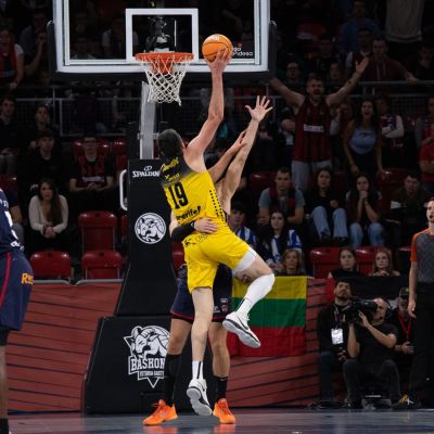 Imagen del Baskonia- La Laguna Tenerife (ACB PHOTO)