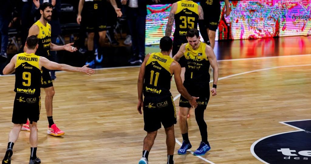Imagen del Canarias- Girona (ACB PHOTO)