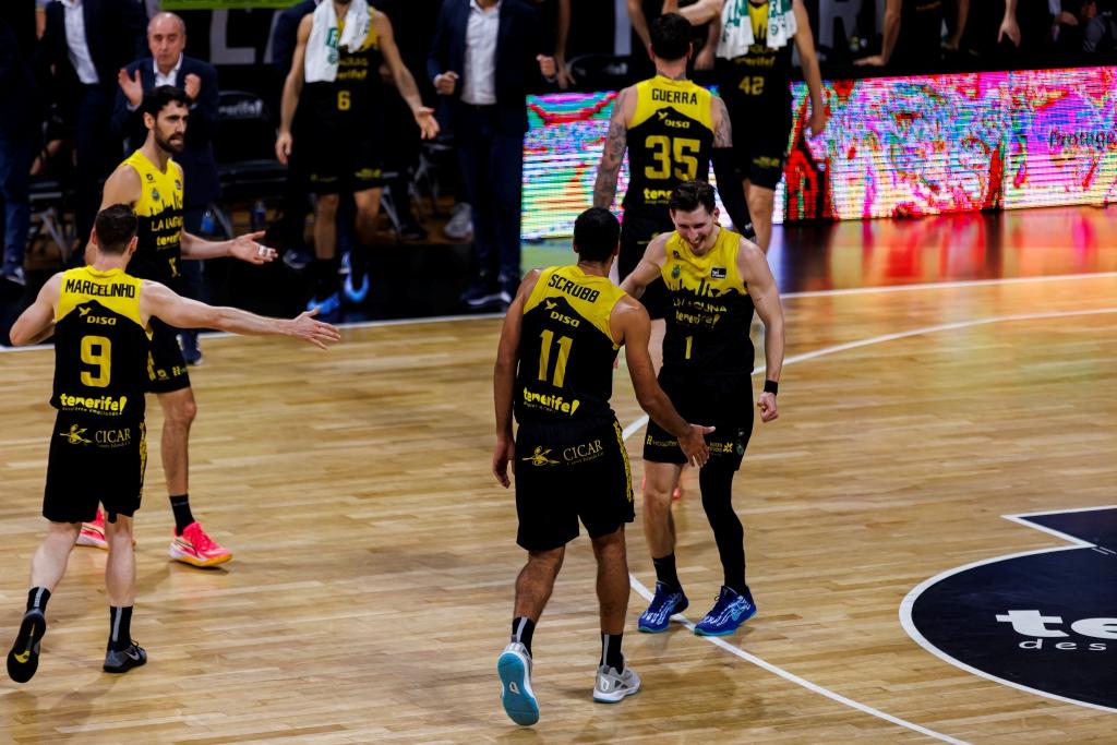 Imagen del Canarias- Girona (ACB PHOTO)